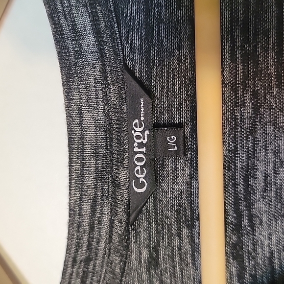 GEORGE grey long sleeve maxi dress - Picture 5 of 6